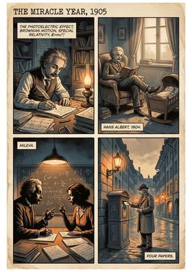 Read The Bent Light.  The life and Universe of Albert Einstein  1 Page 9 in English