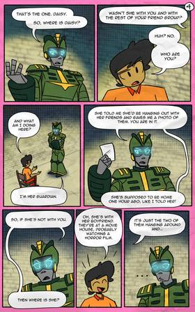 Read My Alien Robot Girlfriend  15 Page 4 in English