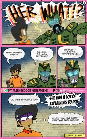 Read My Alien Robot Girlfriend  15 Page 5 in English