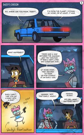 Read My Alien Robot Girlfriend  16 Page 1 in English