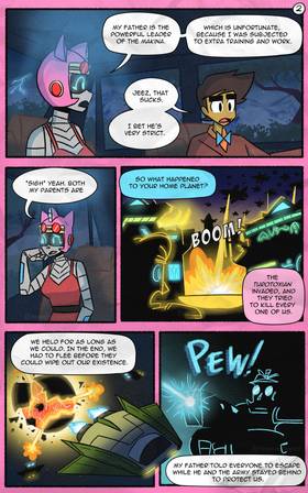 Read My Alien Robot Girlfriend  16 Page 2 in English