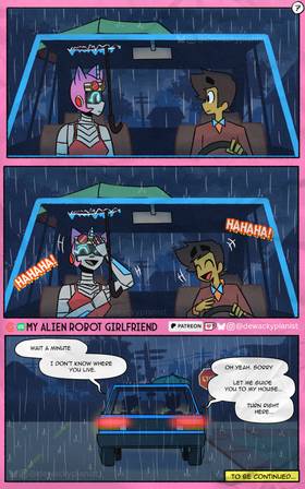 Read My Alien Robot Girlfriend  16 Page 7 in English