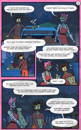 Read My Alien Robot Girlfriend  17 Page 2 in English