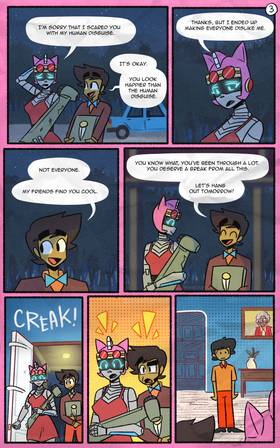 Read My Alien Robot Girlfriend  17 Page 3 in English