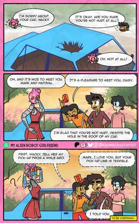 Read My Alien Robot Girlfriend  6 Page 5 in English