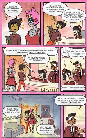 Read My Alien Robot Girlfriend  7 Page 3 in English