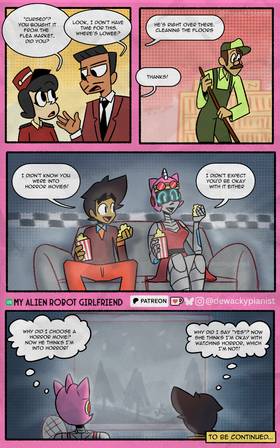 Read My Alien Robot Girlfriend  7 Page 4 in English