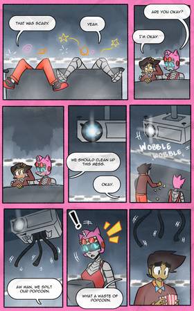 Read My Alien Robot Girlfriend  8 Page 3 in English