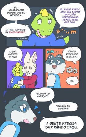 Read Cosmovírus  5 Page 1 in Brazilian Portuguese