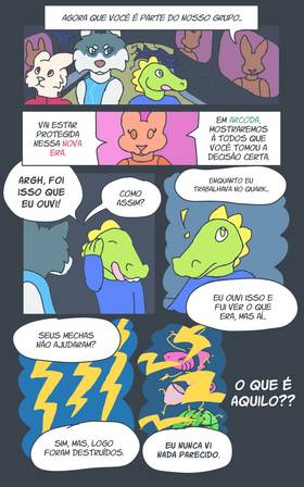 Read Cosmovírus  5 Page 2 in Brazilian Portuguese