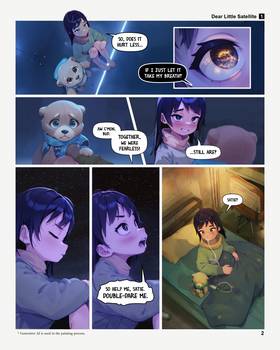 Read Dear Little Satellite  1 Page 2 in English