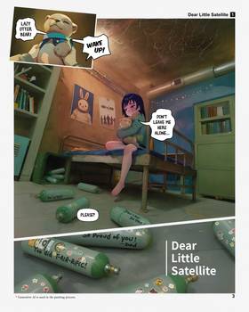 Read Dear Little Satellite  1 Page 3 in English