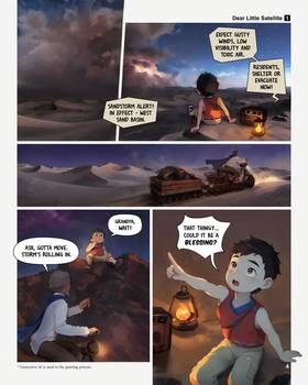 Read Dear Little Satellite  1 Page 4 in English