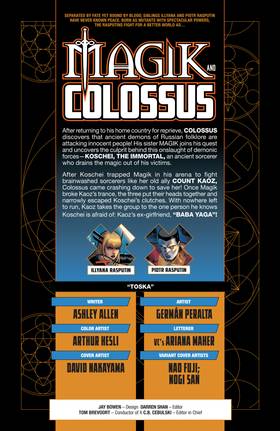 Read Magik & Colossus (2026)  4 Page 3 in English