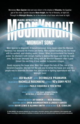 Read Marc Spector: Moon Knight (2026)  6 Page 2 in English
