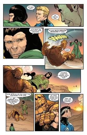 Read Planet Of The Apes Vs. Fantastic Four (2026)  3 Page 8 in English