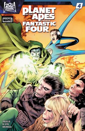 Read Planet Of The Apes Vs. Fantastic Four (2026)  4 Page 1 in English