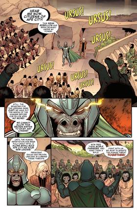 Read Planet Of The Apes Vs. Fantastic Four (2026)  4 Page 5 in English