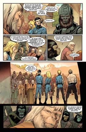 Read Planet Of The Apes Vs. Fantastic Four (2026)  1 Page 4 in English
