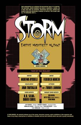 Read Storm: Earth's Mightiest Mutant (2026)  3 Page 8 in English