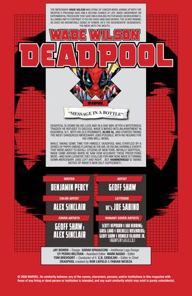 Read Wade Wilson: Deadpool (2026)  3 Page 3 in English