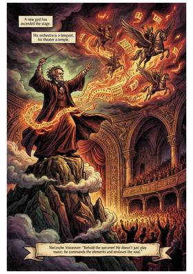 Read Nietzsche The Man and The Lightning, A Graphic Novel of His Life And Ideas  2 Page 1 in English