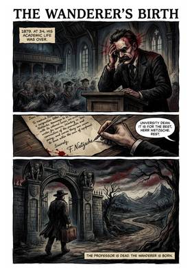 Read Nietzsche The Man and The Lightning, A Graphic Novel of His Life And Ideas  4 Page 1 in English