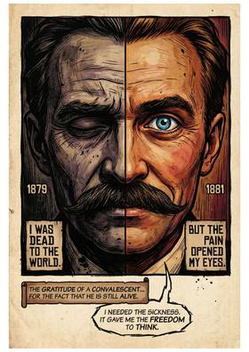 Read Nietzsche The Man And The Lightning, A Graphic Novel of His Life And Ideas  4 Page 8 in English