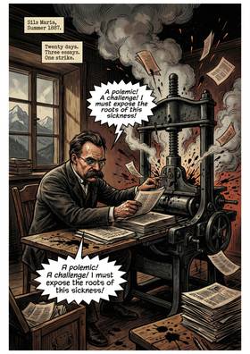 Read Nietzsche The Man and The Lightning, A Graphic Novel of His Life And Ideas  8 Page 2 in English
