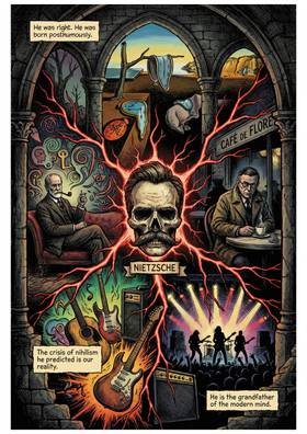 Read Nietzsche The Man and The Lightning, A Graphic Novel of His Life And Ideas  11 Page 2 in English