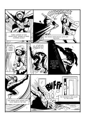 Read The Robin, The Wolf and Hood  1 Page 10 in English