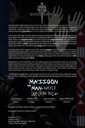 Read Ma'iigon the Man-Wulf  1 Page 2 in English