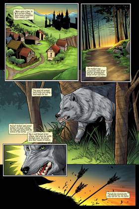 Read Little Red Robin Hood  1 Page 4 in English