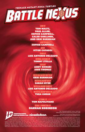 Read Teenage Mutant Ninja Turtles: Battle Nexus  3 Page 2 in English