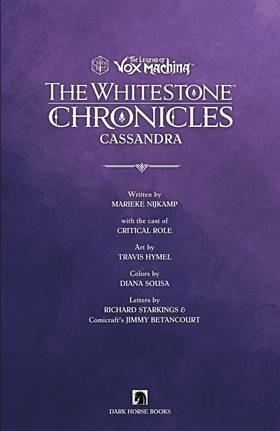Read The Legend of Vox Machina: The Whitestone Chronicles  2 Page 5 in English