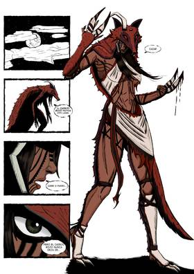 Read LA LEYENDA DEL CADEJO ROJO  2 Page 1 in Spanish