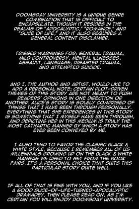 Read Doomsday University  1 Page 1 in English