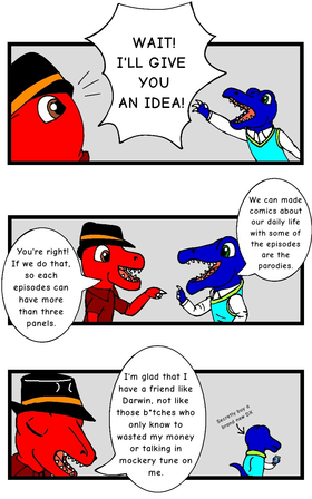 Read The New TyranoComics  1 Page 3 in English