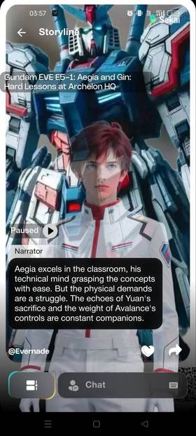 Read GUNDAM EVE The Avalance Saga - Gundam x Everna Fan Fiction  5 Page 3 in English