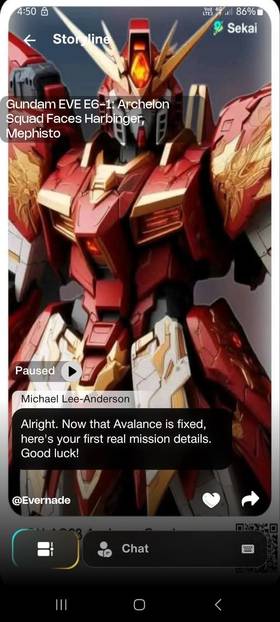 Read GUNDAM EVE The Avalance Saga - Gundam x Everna Fan Fiction  6 Page 1 in English