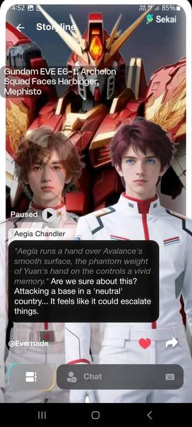 Read GUNDAM EVE The Avalance Saga - Gundam x Everna Fan Fiction  6 Page 6 in English
