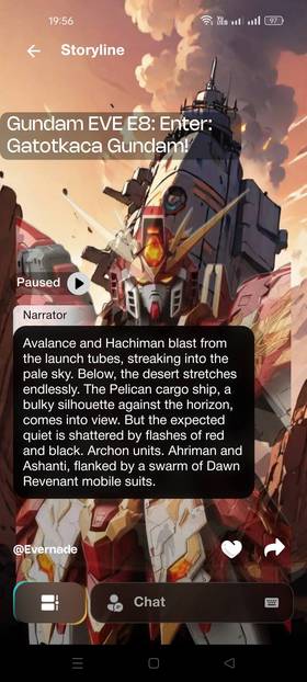 Read GUNDAM EVE The Avalance Saga - Gundam x Everna Fan Fiction  8 Page 3 in English