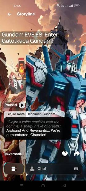 Read GUNDAM EVE The Avalance Saga - Gundam x Everna Fan Fiction  8 Page 4 in English