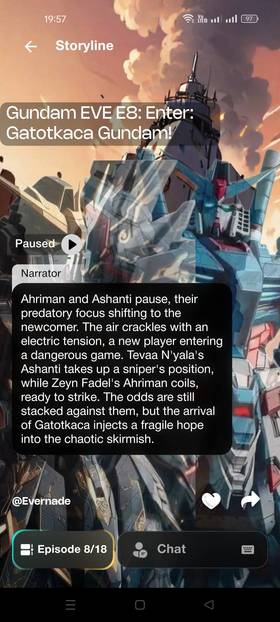 Read GUNDAM EVE The Avalance Saga - Gundam x Everna Fan Fiction  8 Page 7 in English