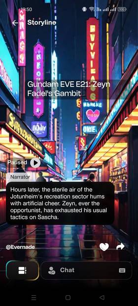 Read GUNDAM EVE The Avalance Saga - Gundam x Everna Fan Fiction  22 Page 1 in English