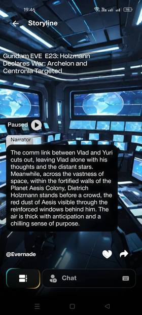 Read GUNDAM EVE The Avalance Saga - Gundam x Everna Fan Fiction  23 Page 1 in English