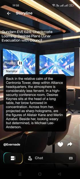 Read GUNDAM EVE The Avalance Saga - Gundam x Everna Fan Fiction  24 Page 1 in English