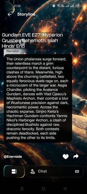 Read GUNDAM EVE The Avalance Saga - Gundam x Everna Fan Fiction  28 Page 3 in English