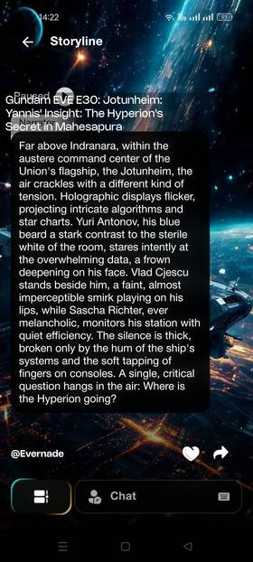 Read GUNDAM EVE The Avalance Saga - Gundam x Everna Fan Fiction  30 Page 1 in English