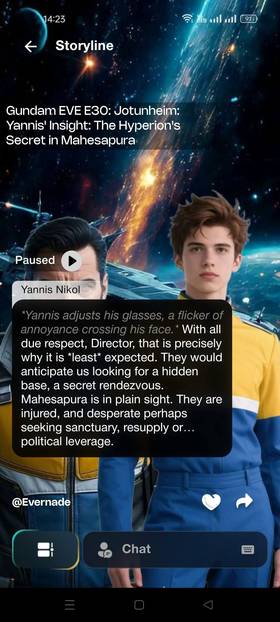 Read GUNDAM EVE The Avalance Saga - Gundam x Everna Fan Fiction  30 Page 3 in English